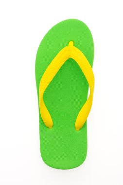 yeşil renk Flip flop