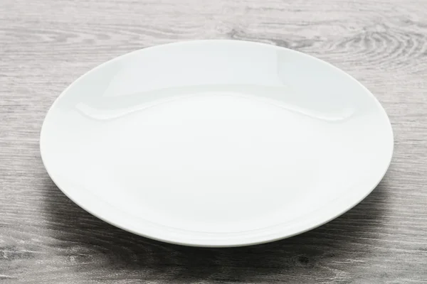 Empty white plate — Stock Photo, Image