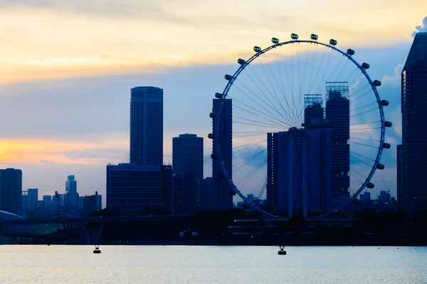 Famoso volante de Singapur — Foto de Stock