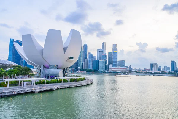 Vista de Marina Bay — Fotografia de Stock