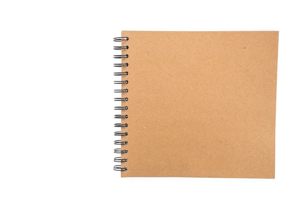 Caderno de papel em branco — Fotografia de Stock