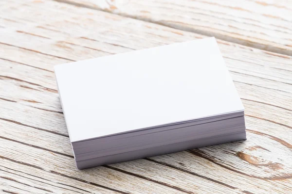 Blank white papers — Stock Photo, Image