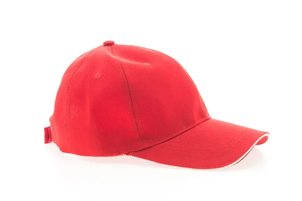 Gorra roja de béisbol — Foto de Stock