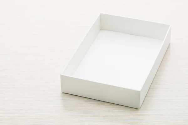 White Box-Attrappe — Stockfoto