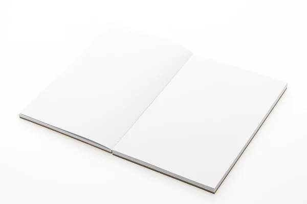 Libro de notas en blanco — Foto de Stock