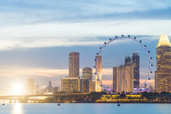 Famous Singapore flyer — Stock Photo, Image