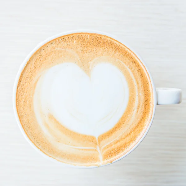 Taza de café caliente Latte — Foto de Stock