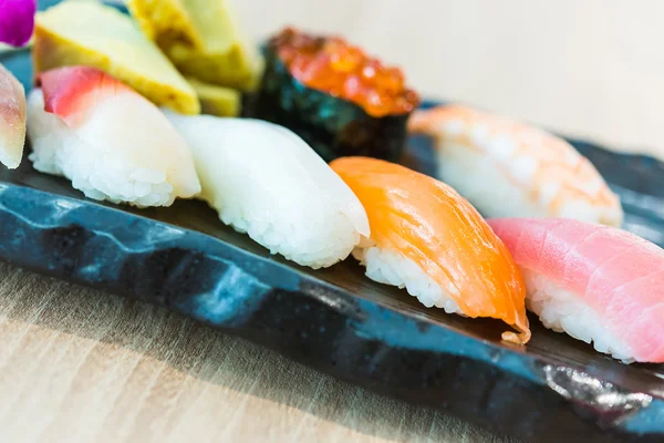 Nigiri sushi giapponese cibo — Foto Stock