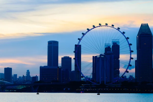 Ünlü Singapore flyer — Stok fotoğraf