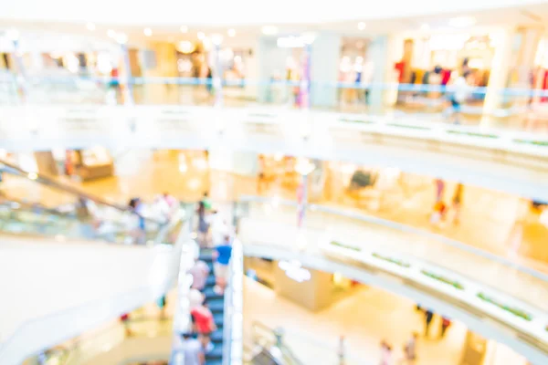 Centro comercial borrão — Fotografia de Stock