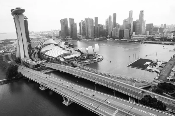 Singapore skyline cidade — Fotografia de Stock