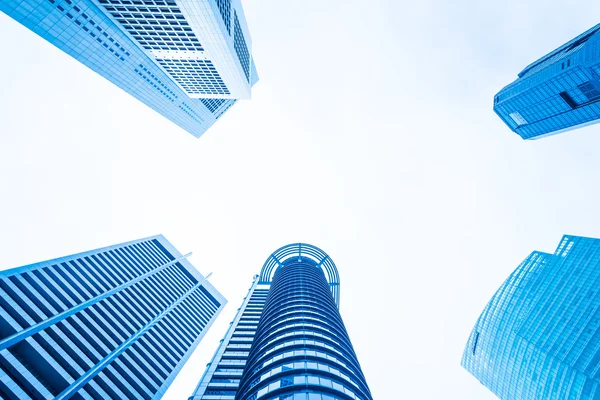 Skyscrapers office buildings — Stock Photo, Image