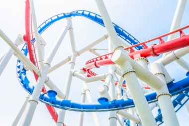 Lunaparkta hız treni