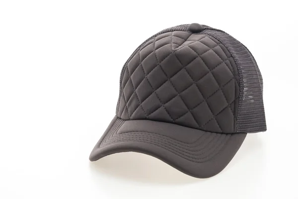 Black baseball cap — Stock Photo, Image
