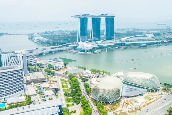 Bela paisagem urbana de Singapura — Fotografia de Stock