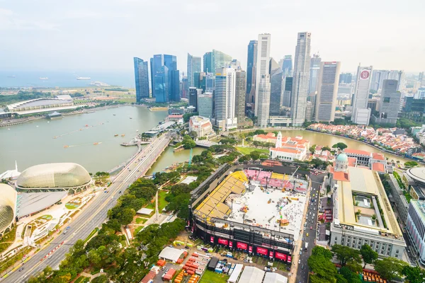 Bela paisagem urbana de Singapura — Fotografia de Stock