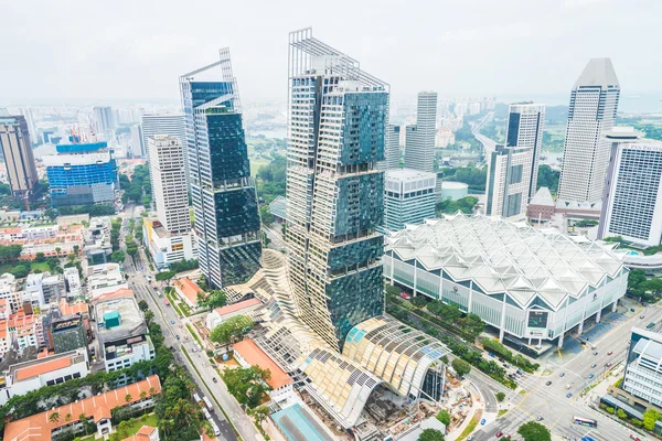 Bellissimo paesaggio urbano di Singapore — Foto Stock