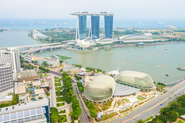 Bellissimo paesaggio urbano di Singapore — Foto Stock