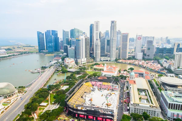 Bela paisagem urbana de Singapura — Fotografia de Stock