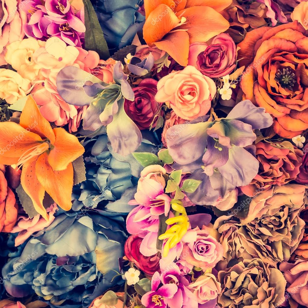 Beautiful Vintage flowers — Stock Photo © mrsiraphol 81317110