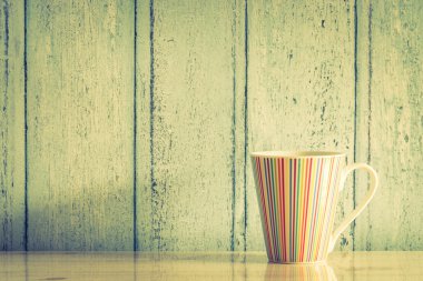 renkli kahve fincanı