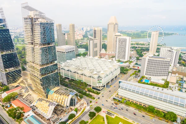 Bellissimo paesaggio urbano di Singapore — Foto Stock