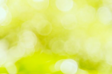 Yeşil bokeh arka plan