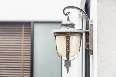 Duvarda ışık lamba