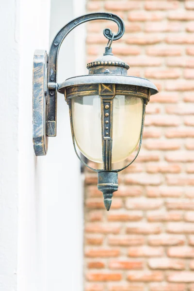 Light lamp on wall — Stock Photo, Image