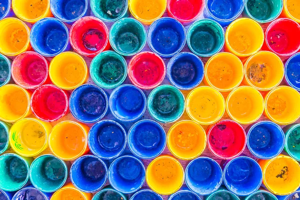 Fondo de botellas coloridas — Foto de Stock