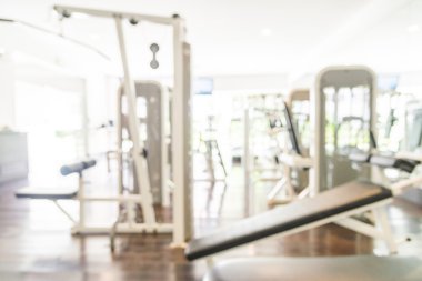 spor salonu arka plan bulanıklık