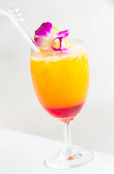 Red and yellow drink — Stock Photo, Image