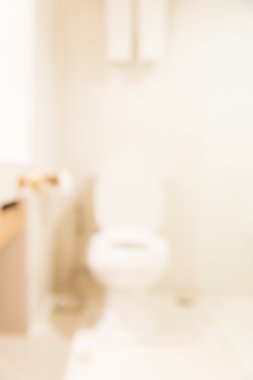 Soyut bulanıklık tuvalet