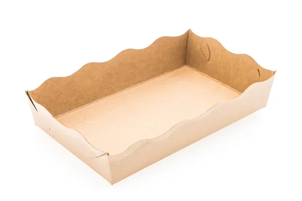 Brown Paper dish — Stock Photo, Image