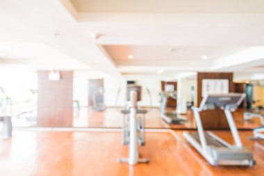 blur multicolored gym