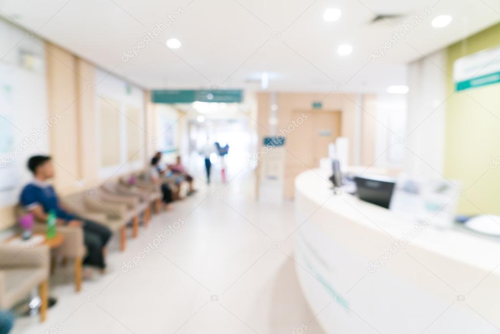 blur hospital background