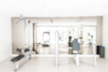 spor salonu arka plan bulanıklık