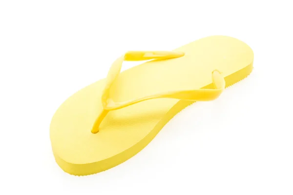 Yellow flip flop — Stock Photo, Image