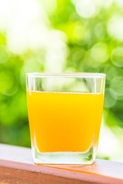 Orange juice glass — Stock Photo, Image