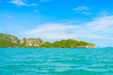 tropikal Adası ve deniz