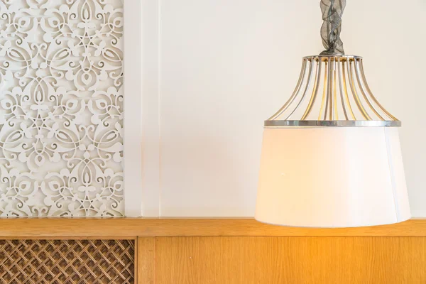 Dekorasi lampu di kamar — Stok Foto