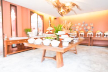 Restoran iç arka plan