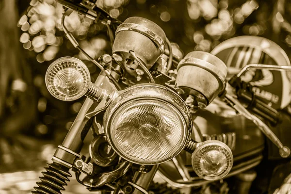 Faro lámpara motocicleta — Foto de Stock