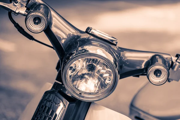 Scheinwerfer Motorrad — Stockfoto
