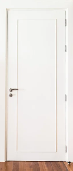 White door decoration — Stock Photo, Image