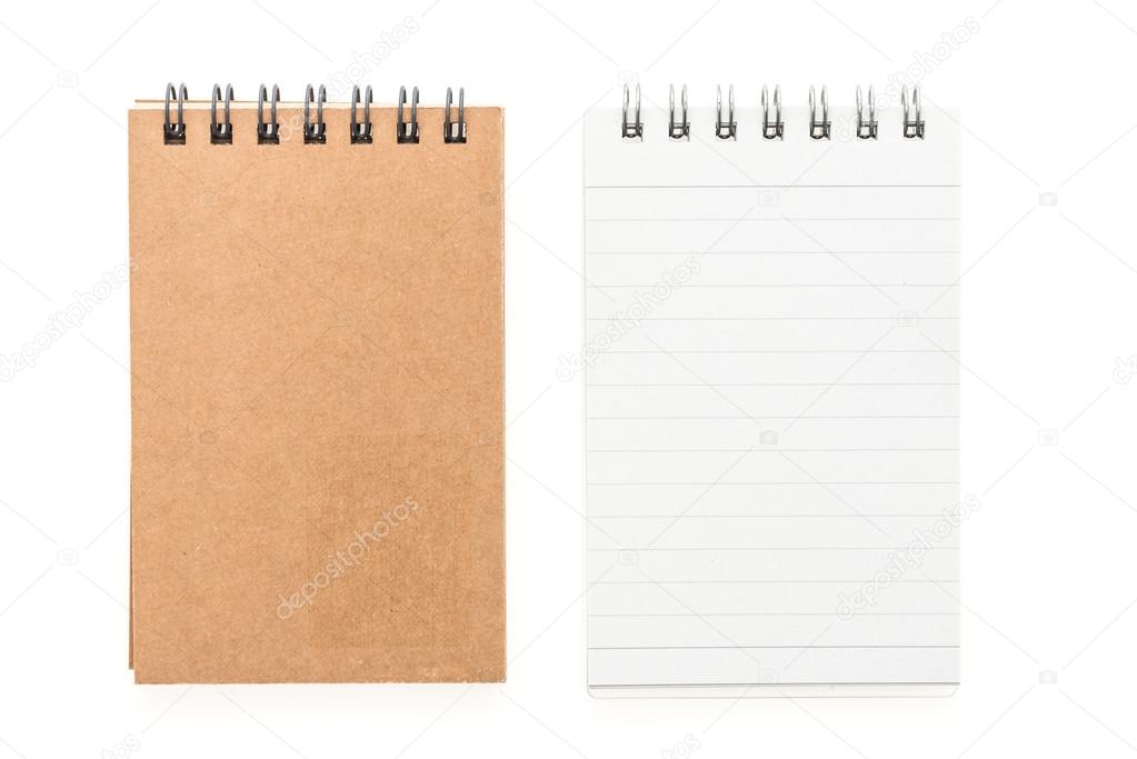 Blank  note books