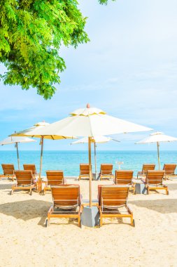 Şemsiye ve plaj sandalye