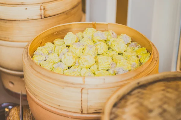 Dimsum knedlík čínské jídlo — Stock fotografie