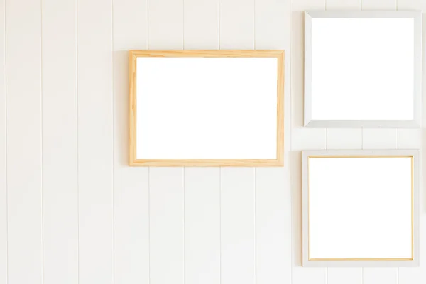 Blank photo frames — Stock Photo, Image