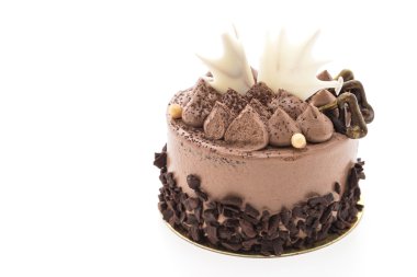 Tatlı çikolatalı pasta.